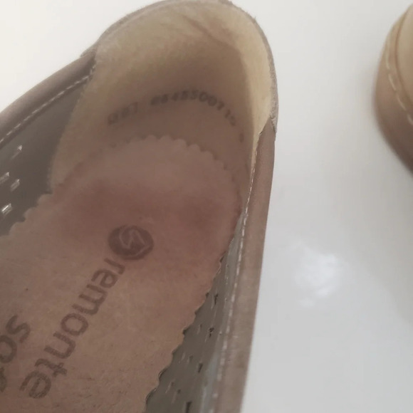 Remonte Soft Womans Size 38 Tan Leather  Loafers. - Picture 7 of 9